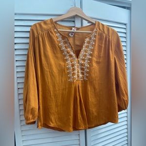 Anthropologie Dolan Peasant Top XS
